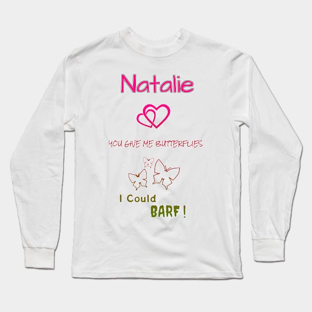 Natalie - My Lovely Long Sleeve T-Shirt by  EnergyProjections
